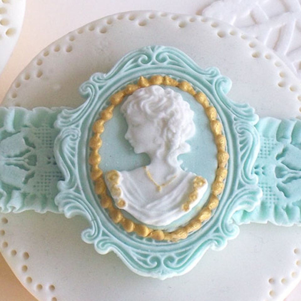 fondantform rahmen cameo kamee 2