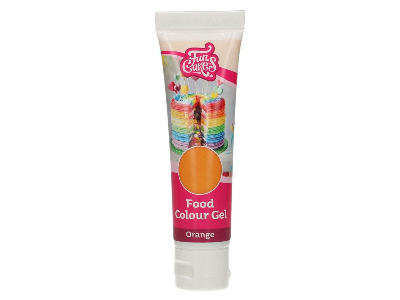 funcakes gelfarbe orange 30g
