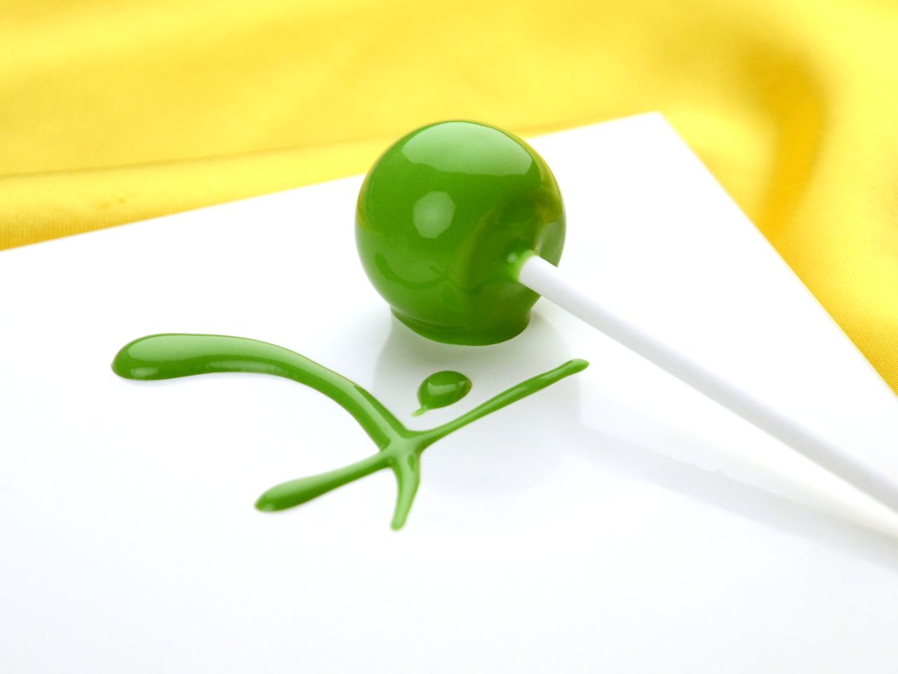 cake pop glaze emerald green 260g