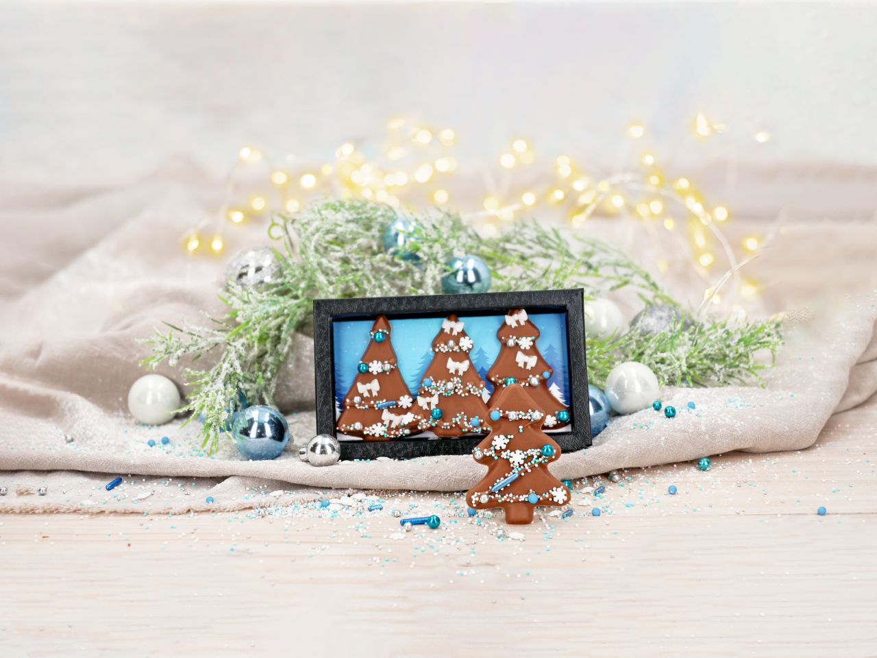 christmas tree chocolate mould