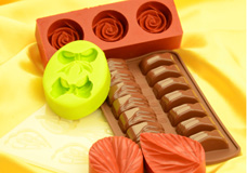 Silicone moulds for creative desserts, pralines and decorations