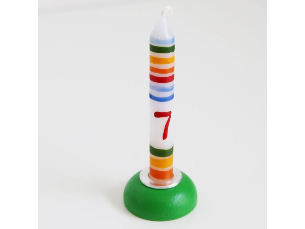 cake candle with digit 7 10 cm