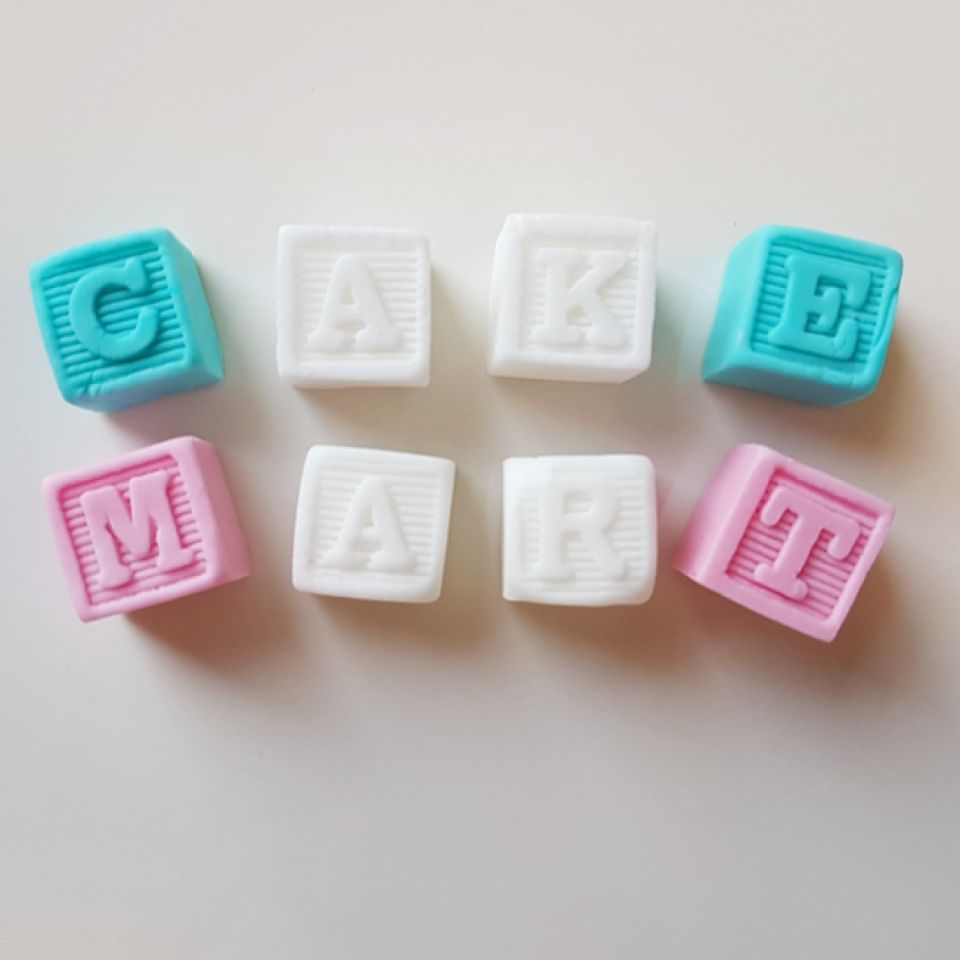 fondantform alphabetwuerfel
