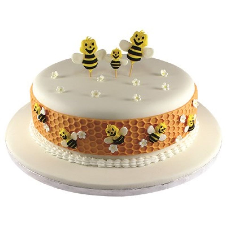 fondant ausstecher bienen 2er set