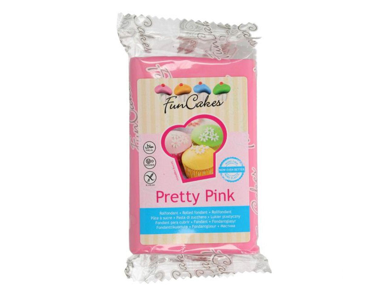 funcakes fondant pink 250g