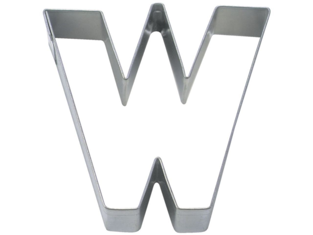 staedter cookie cutter letter w 6 5cm high