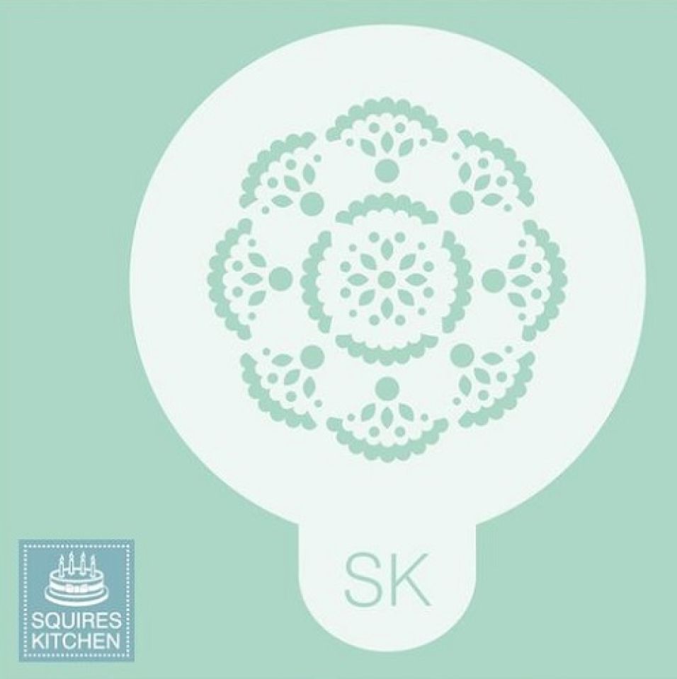cupcakes decoration stencil pinkce 6 cm