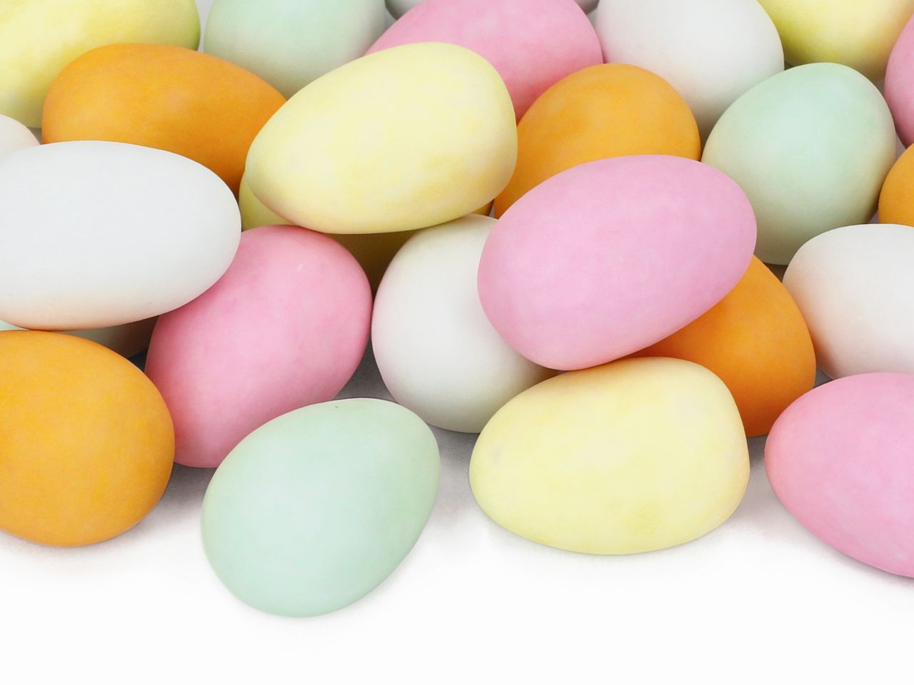 pastel marzipan bird eggs 200g