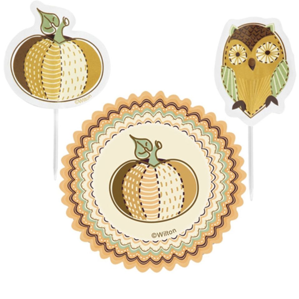 wilton cupcake set eule
