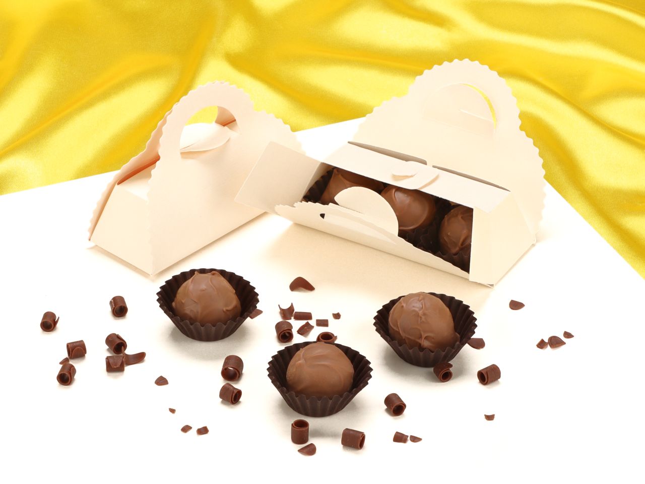 truffle packaging set of 3 pieces