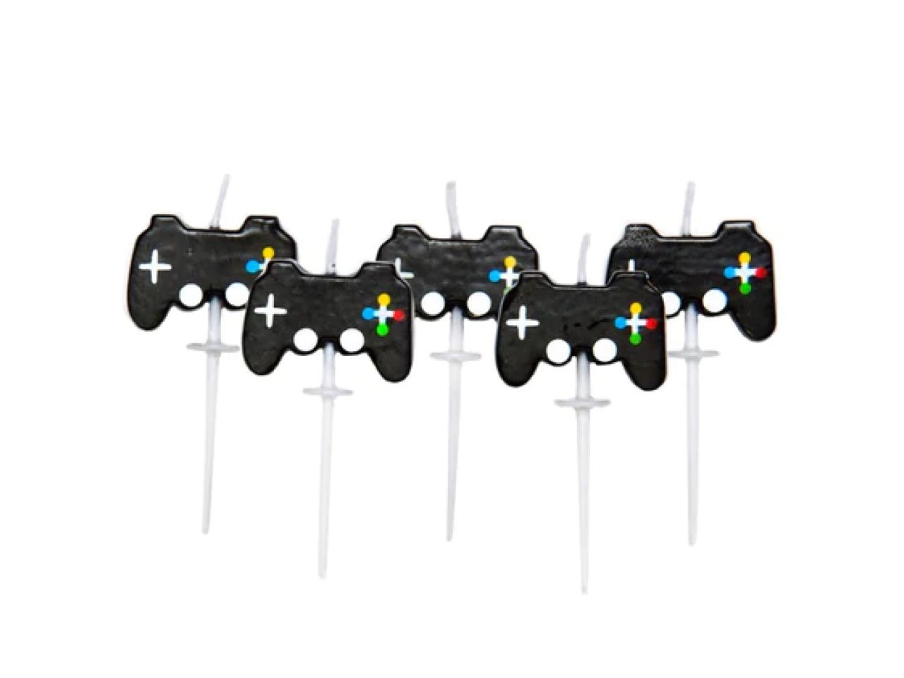 geburtstagskerzen gamepad controller 5 stueck 5 5 cm