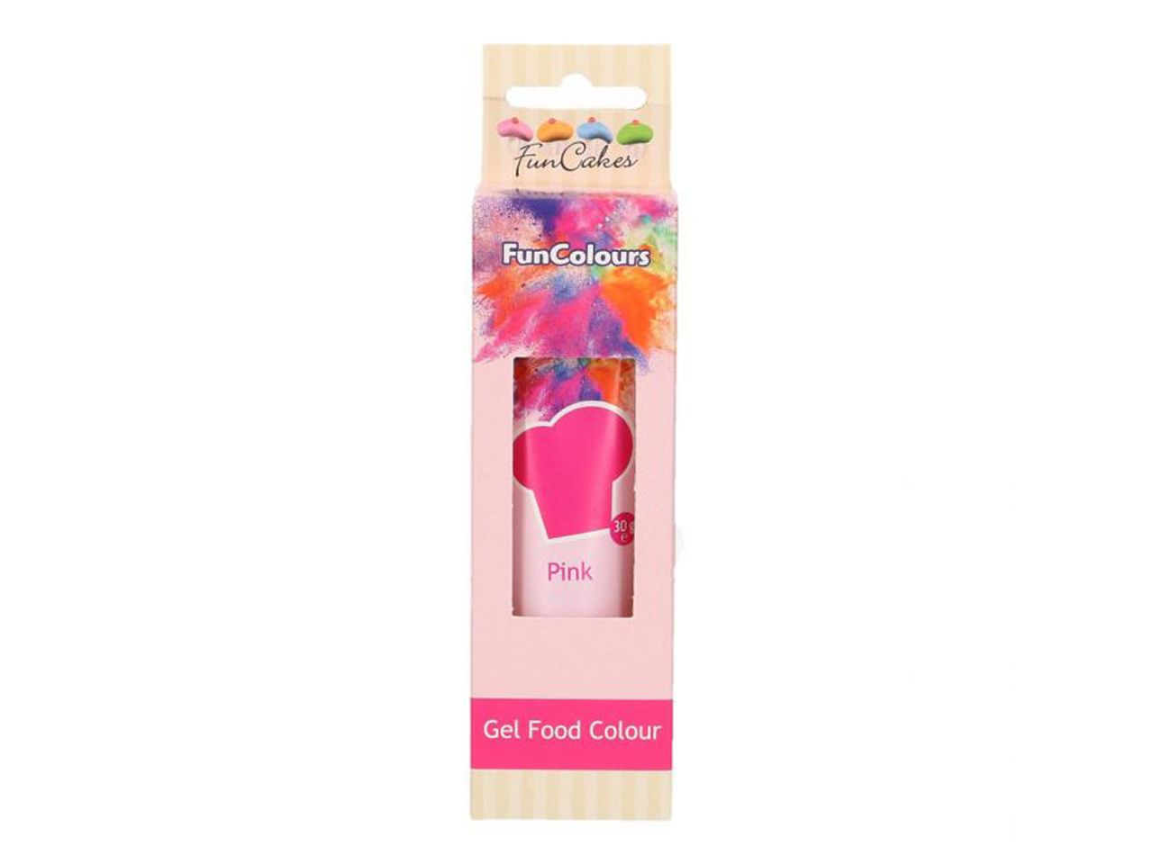 funcakes gelfarbe pink 30g