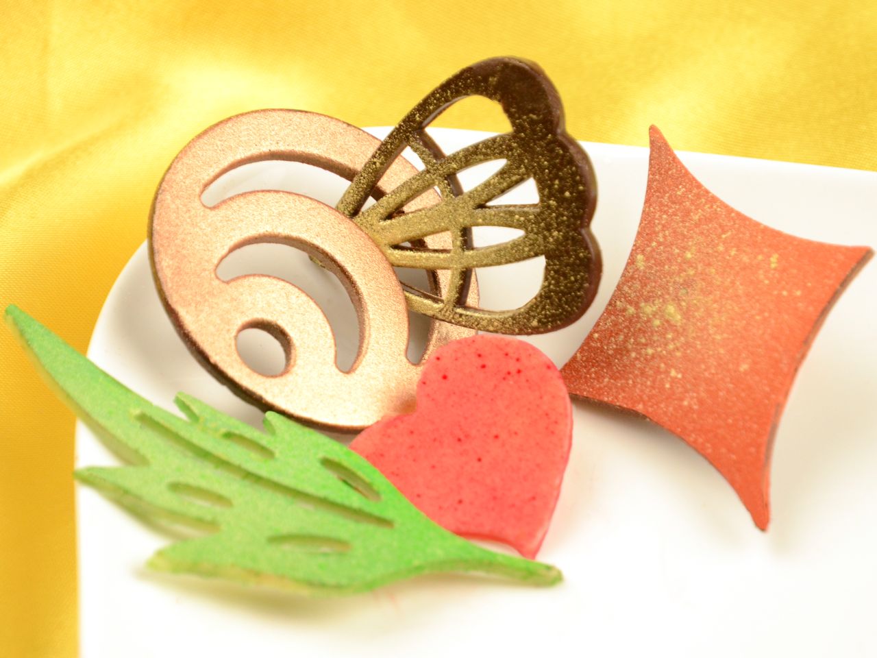 silicone mould for lids leaf