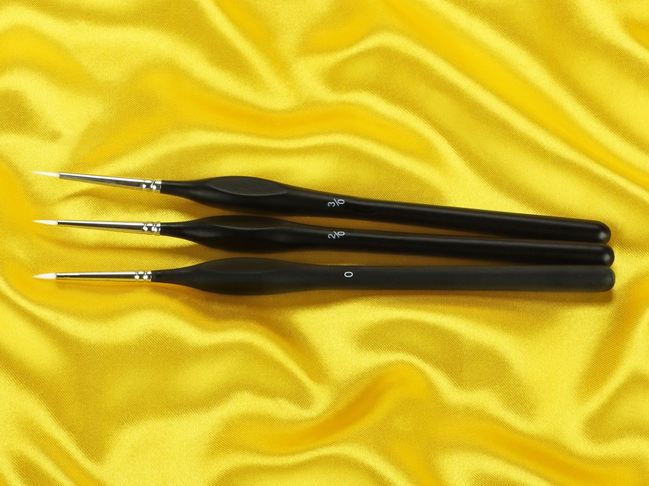 brush set 3 pcs sizes 0 00 000