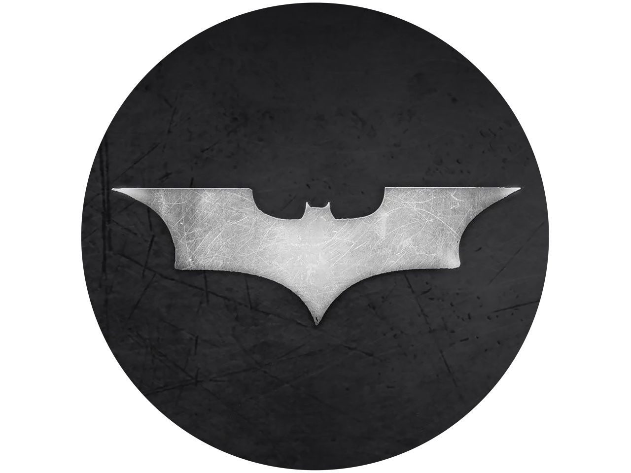 tortenaufleger batman logo 2 rund 20cm