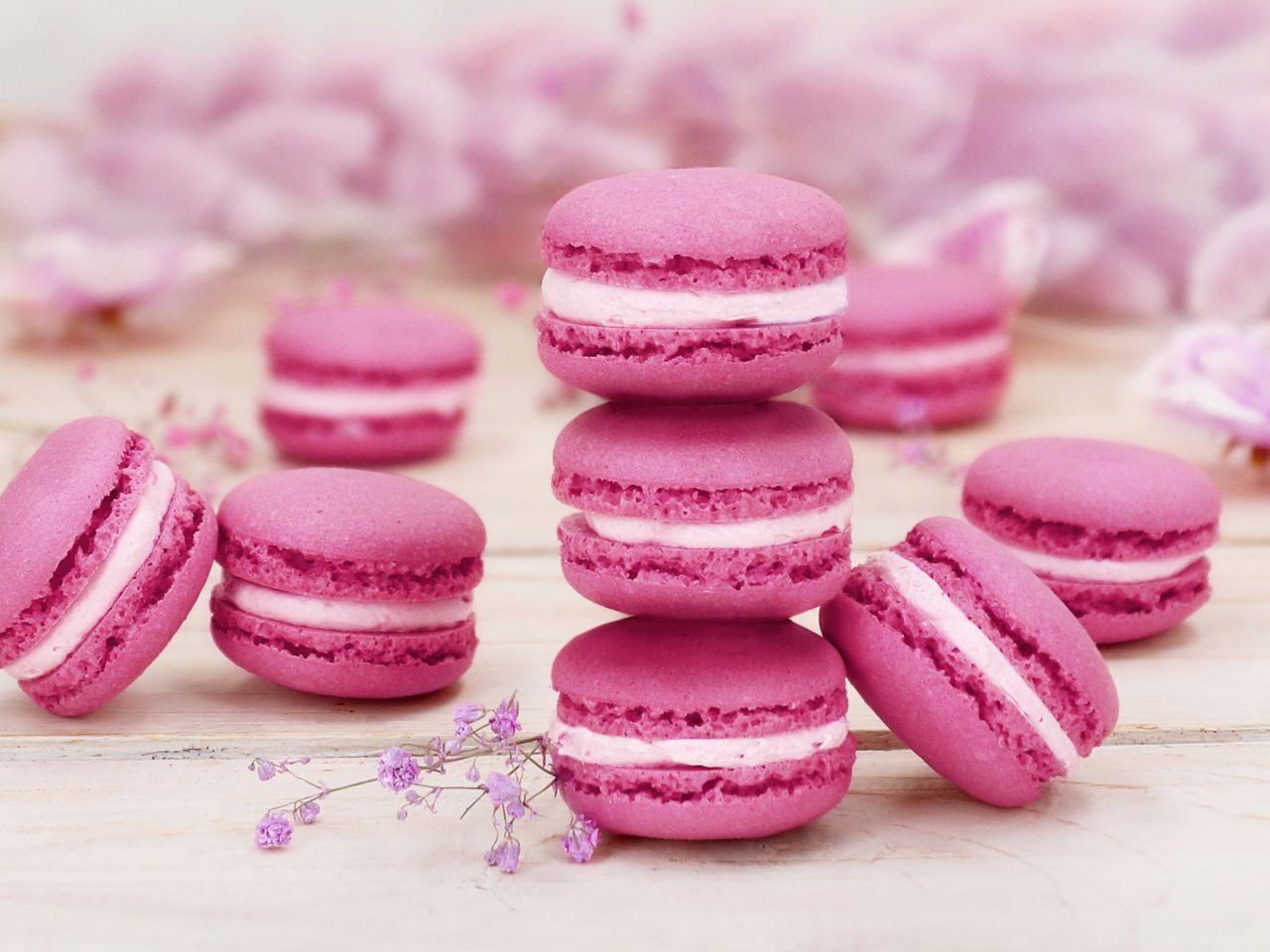 macaron mix violett 300g
