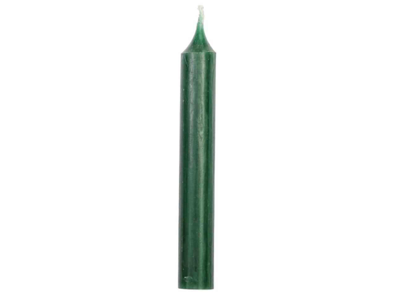 baumkerze dunkelgruen 10 cm