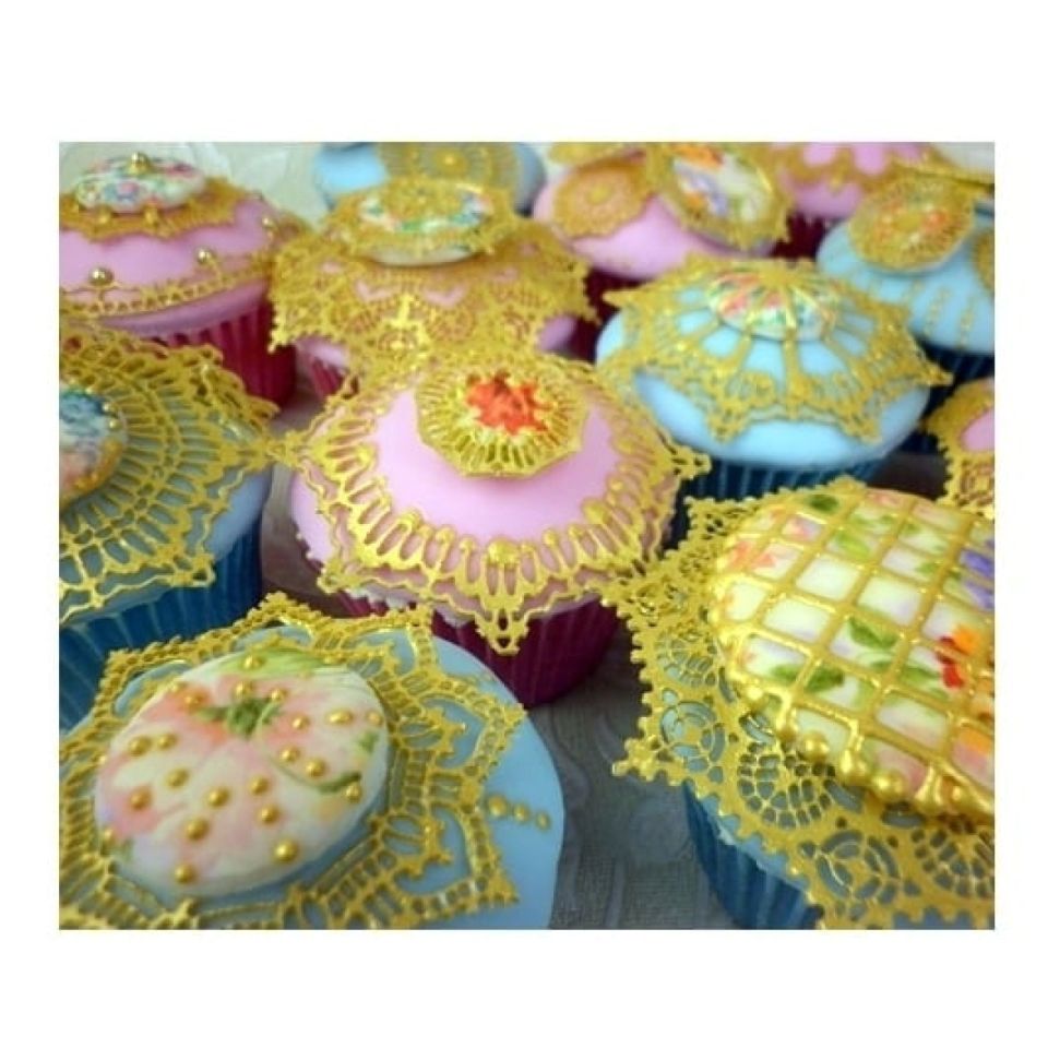 cake lace claire bowmann pointedn applikation alexandra 40x30 cm