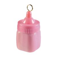 Ballon Gewicht Baby Flasche Rosa