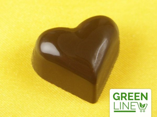 Chocolate mould heart 24mm