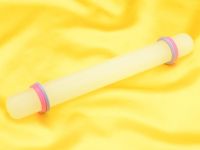 Plastic rolling pin 22cm with spacers