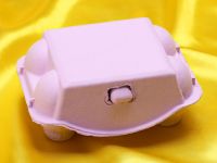 Egg carton 6 pieces for mini cupcakes lavender