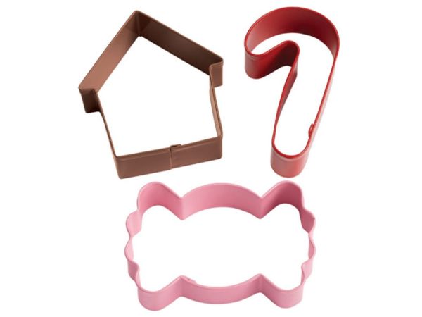 Wilton XL Ausstecher-Set Candy, Ausstechformen, 3-tlg.