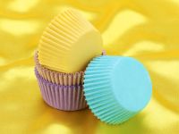 Muffin Cups pastel, 50mm 75pcs.