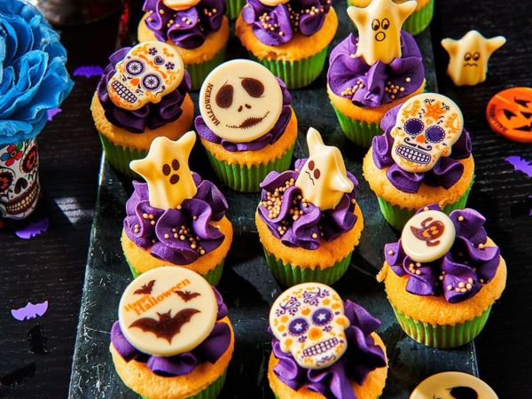 Schokoladendekor Day of the Dead 12 Stück