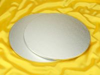 Cake Board circular 40cm silver
