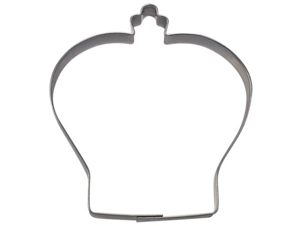 Plätzchen Ausstecher Kaiser-Krone, groß, 7 cm