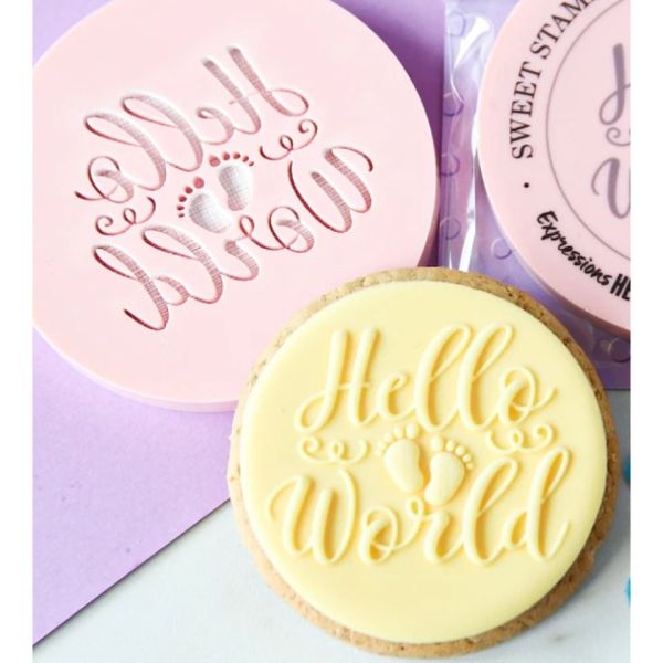 Sweet Stamp Outboss Hello World