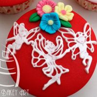 Fondantform Bordüre, Fee