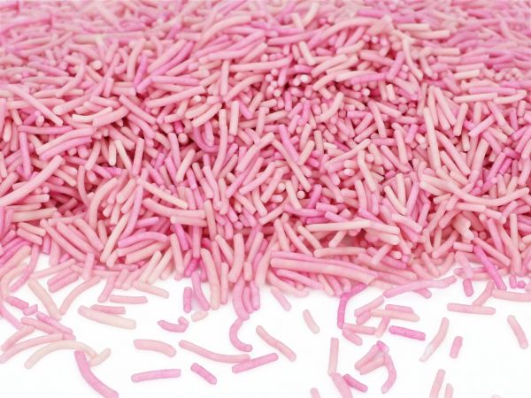 Sprinkles pink jimmies 80g