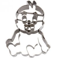 Plätzchen Ausstecher Baby 6,5cm aus Edelstahl