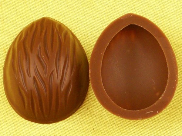 14 Folien Walnuss-Schalen Vollmilch