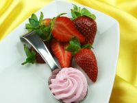 Cream stabilizer fond strawberry 100g