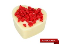 Erdbeer-Joghurt Herzen Rezeptkarte