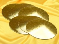 Golden plate 25cm gold shiny 6 pieces