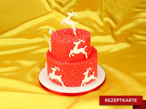 Nostalgische Wintertorte Rezeptkarte