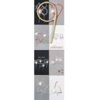 Wunderkerze 9, Gold, 18 cm