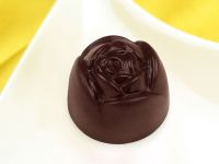 Chocolate mould rose