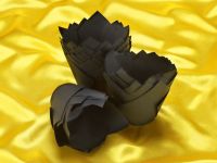 Muffin tulips black 36 pieces