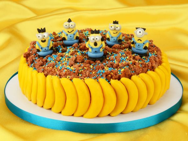 Minions-Torte