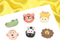 Zuckerdeko Zoo-Tiere 6 Stück