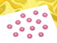 Schokoladendekor Chrysantheme rosa 18 Stück