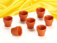 Chocolate Decoration Flowerpot, 24 pieces