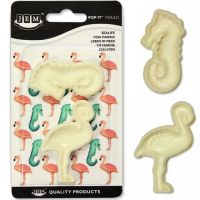 Fondant Ausstecher Seepferdchen Flamingo 2er Set