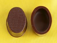 13 Folien Oval-Schalen Zartbitter