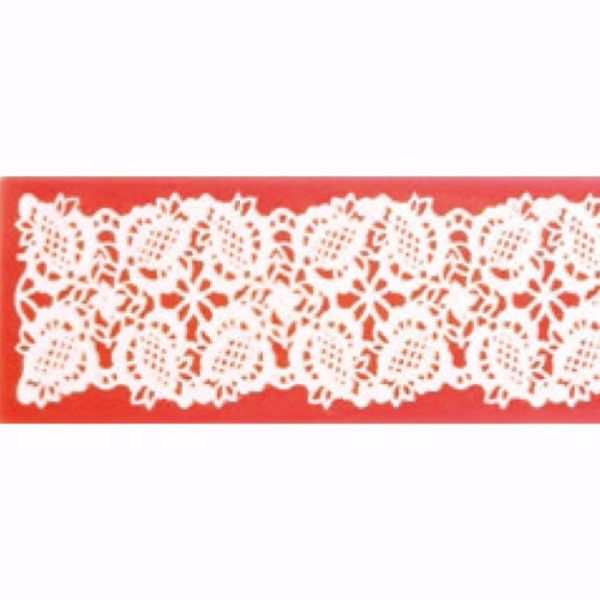 Sweet Lace Express Silikonform für essbare Spitze Trinidad 19x7 cm